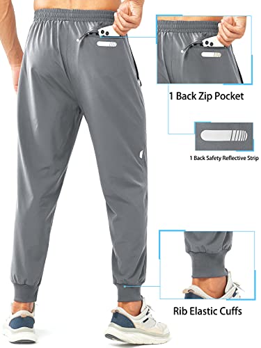 Image of NORTHYARD Men's Athletic Running Pants Lightweight Quick-Dry Joggers Gym