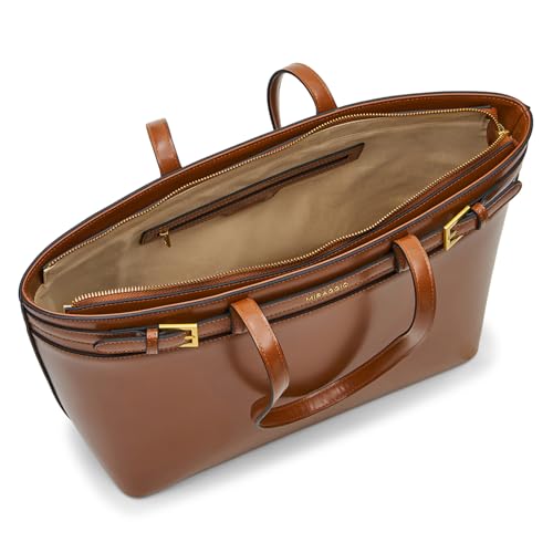 Image of Miraggio Seoul Tote Bag For Women Office Use | Tote Bags For Women Stylish Main Compartment Can Fits Upto 15 Inches Laptop | Structured Shoulder Tote Bag