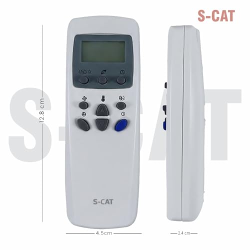Image of S-CAT Compatible for LG AC Remote Control Model 103 (No Backlight) Suitable for 1 1.5 2 Ton Split & Window AC (Match Old Remote Exactly, Contact Customer Care for Order) (Model 103)