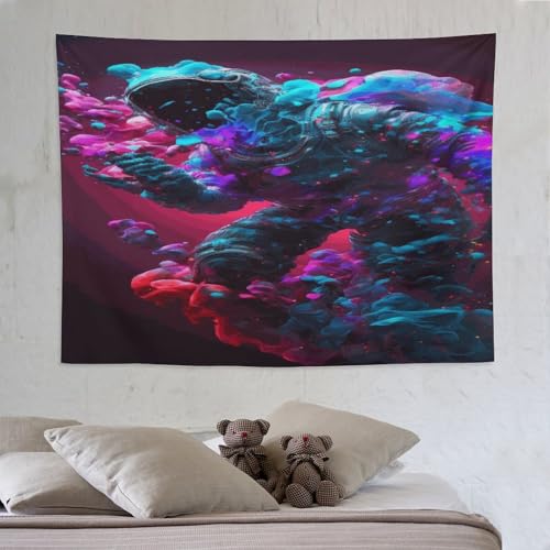 Tapisserie astronaute PAZZK, le cadeau idéal pour décorer un studio ado