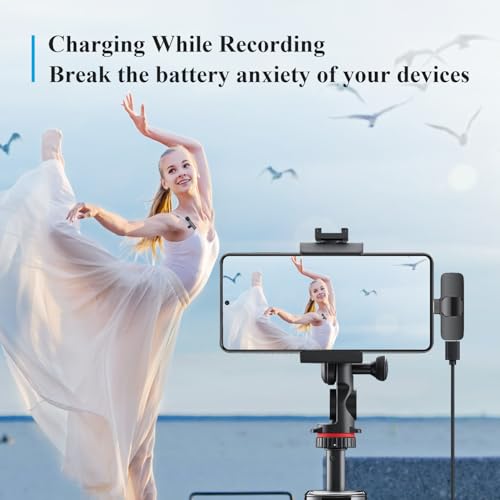 Zasluke Wireless Lavalier Microphone For Iphone 15 thumb #4