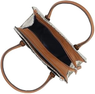 Nautica Sandy Jr. - Satchel Superior Para Mujer Con Correa Cruzada Extraíble, Oliva (Lakeside Jacquard), Talla Unica
