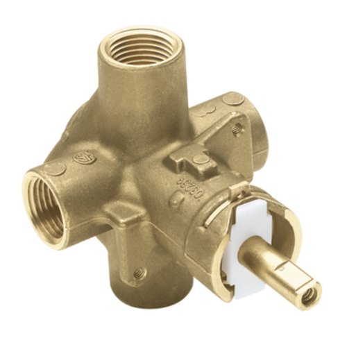 Moen T62133EP-2510 Kit de recorte para bañera y ducha Eva Posi-Temp con manija palanca y válvula, cromado miniatura 3