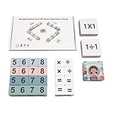 Habilidades Matemáticas Desarrolladas: Con bloques de multiplicación de madera, mejoran sus habilidades matemáticas mientras trabajan en su coordinación mano-ojo, agarre y fuerza. Fácil de manejar para manos pequeñas, ofrecen una experiencia de aprendizaje práctica que impulsa el desarrollo intelectual y la fuerza manual a través de juegos educativos y desafiantes.