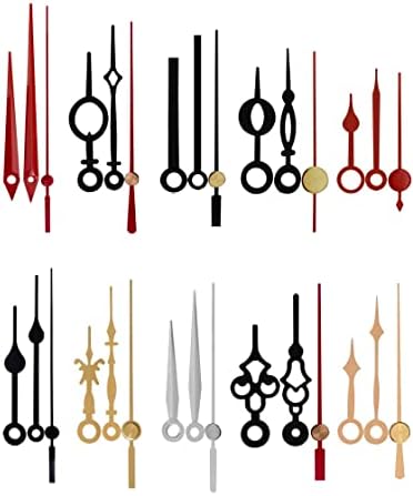 WinTaim 10pcs Clock Hands Suitable for 4-8 inch Clock,Clock Hands Made of Aluminum, DIY Repair Parts Replacement for Clock Repair