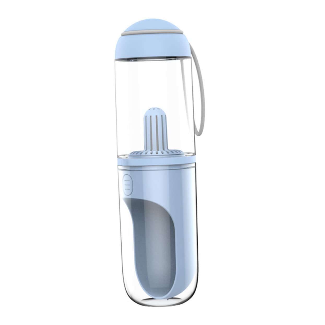 POPETPOP Borraccia per Cani da Viaggio 330ml, Design Antigoccia, Apertura Ampia, Dosatore Portatile per Uscite e Passeggiate