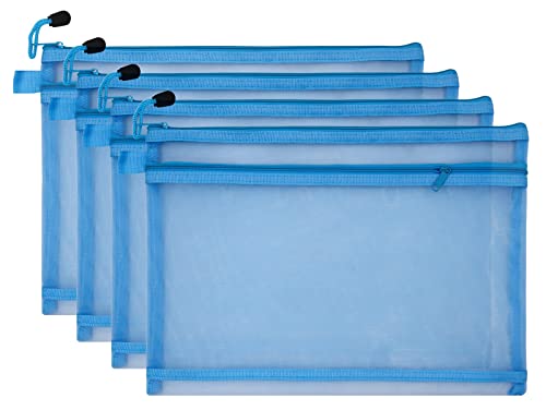 Mesh Pencil Zipper File Bags