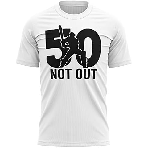 Purple Print House Funny 50th Cricket T-Shirt Cover