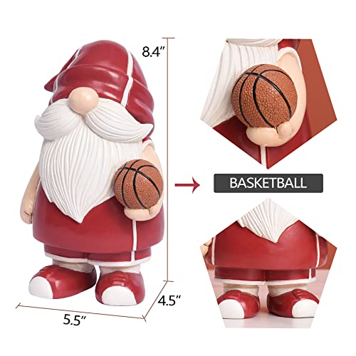 Pointnio Gnomes Statues And Sculptures,Funny Basketball Gnomes For Home Decorations,Christmas Gnome (Basketball) #TOP1