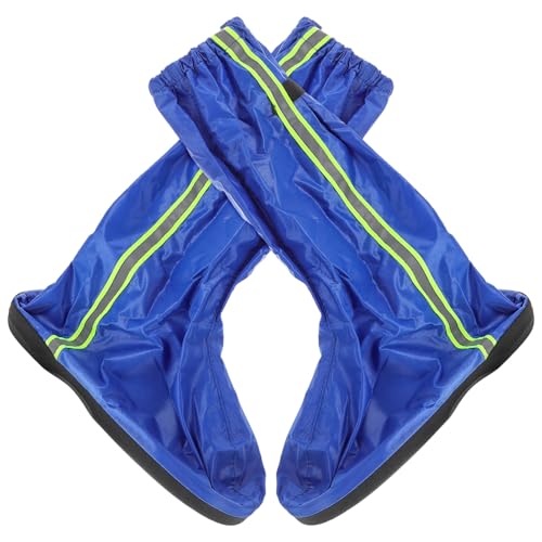 Cubiertas impermeables para calzado Happyyami, 1 par, para hombre y mujer, resistentes al desgaste, para días lluviosos y actividades al aire libre miniatura 1