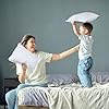 Utopia Bedding Toddler Pillow (White, 2 Pack), 13x18 Pillows for Sleeping, Soft and Breathable Cotton Blend Shell, Small Kids Pillow Perfect for Toddler Bed and Travel (Intended for Age 2 and up) #5