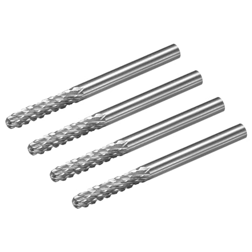 uxcell Tungsten Carbide Rotary Files 1/8