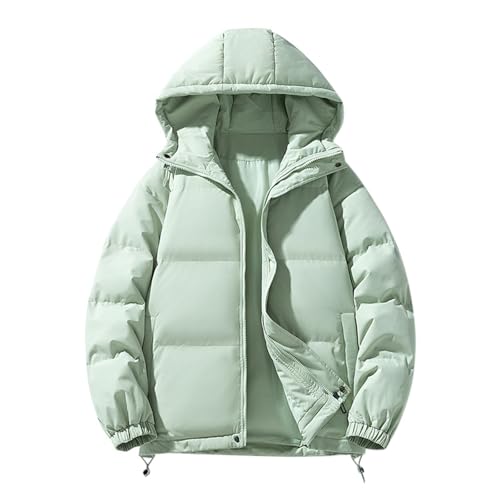 Manteau d'hiver matelassé en duvet contre le vent et le gel