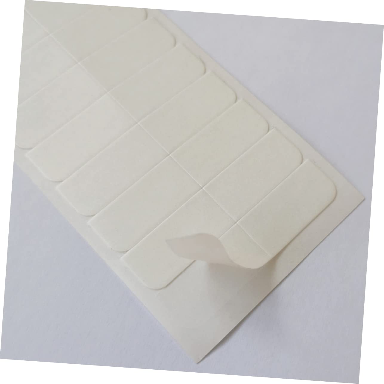 Healeved Hair Extension Tape Double Sided 50 Pack Seamless for Wigs White Hair Extension Adhesive Hold Easy to Use