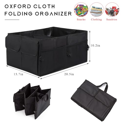 image for Ohleats Car Trunk Backseat Organizer, Waterproof Oxford Cloth Trunk St
