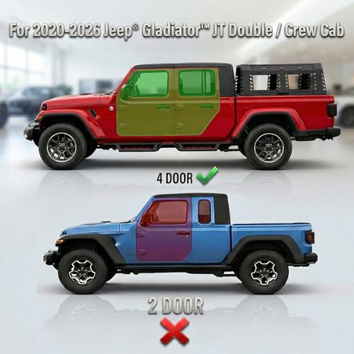 Estribos laterales para Jeep Gladiator JT 2020-2026 miniatura 2