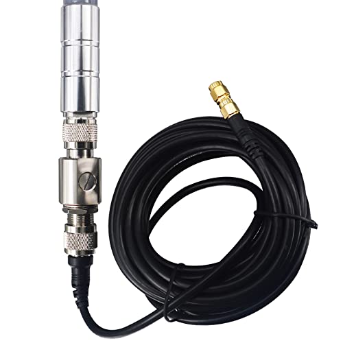 915Mhz Lora Antenna Gateway Waterproof Antenna 5.8 Dbi 915Mhz Fiberglass Lorawan Omni Antenna With 16.4Ft Low Loss Cable Lightning Arrestor For Sprint Nebra Bobcat Syncrob Helium Hotspot #TOP7