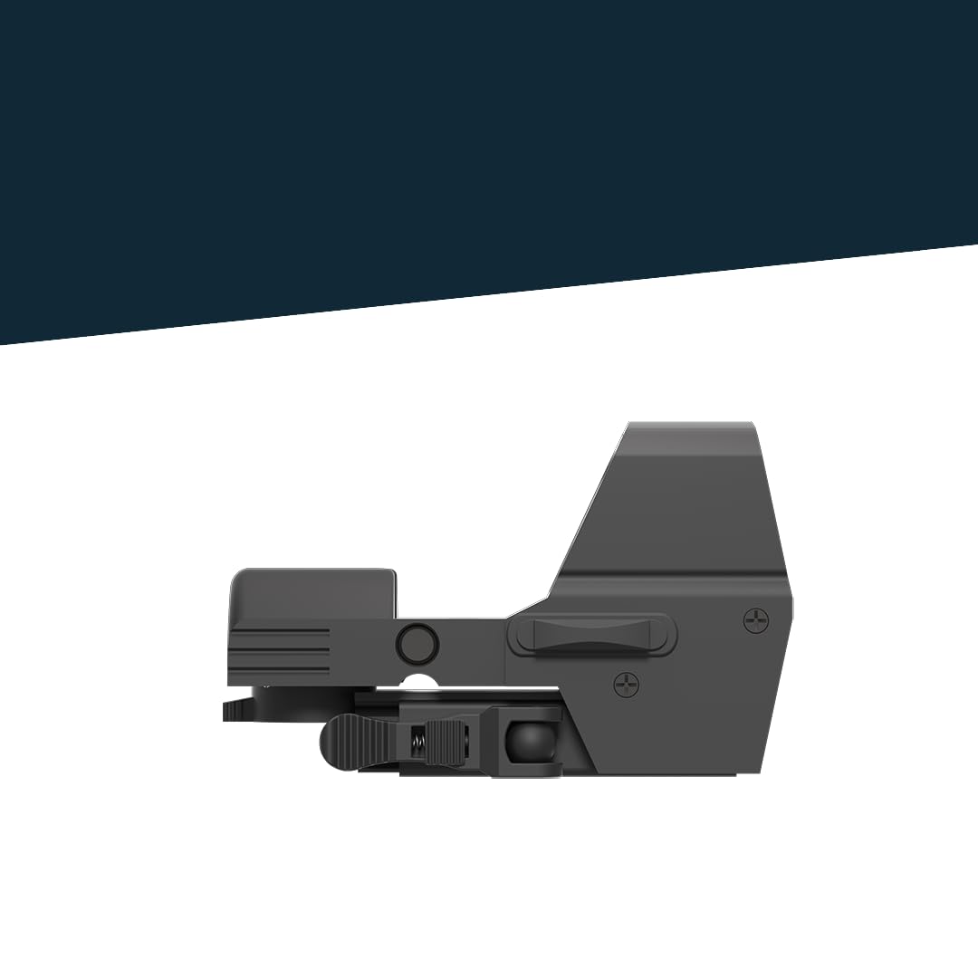 Victoptics RDSL36 Omega SRD 1x23x33 Four-Reticle Rotpunkt Visier für Sport, Airsoft und Jagd, Luftgewehr, Ziel-Visier, Reflex-Visier, Red-Dot zum zielen