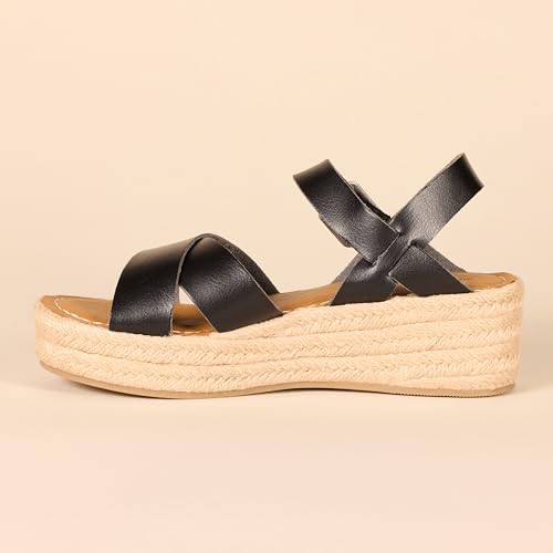25% Off Amazon Essentials Women's Flatform Espadrille Sandals - Image 3