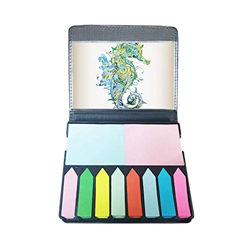 Marque-page colorée hippocampe marin en boîte pour lecture