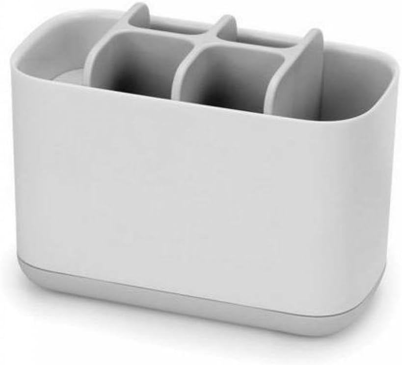 XMART India Plastic Razor Shaving Kit and Toiletries Cosmetics Organizer,Toothbrush Caddy, Bathroom Toothbrush Toothpaste Tube Holders Organizer Container Stand Storage Box for Easy-Store(Gray)