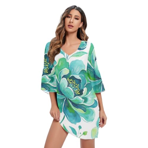 Robe trapèze en mousseline pour vos mariages et cocktails d'été