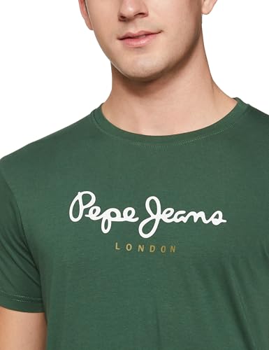 Image of Pepe Jeans Men T-Shirt|Cotton|Slim Fit