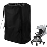 Indispensable pour le voyage des tout-petits : conçus pour une utilisation facile, ce sac de transport pour poussette et landau simplifie le processus de contrôle du portail. Il suffit de placer votre poussette pliée à l'intérieur, de la fixer avec les sangles réglables, et vous êtes prêt pour votre voyage.