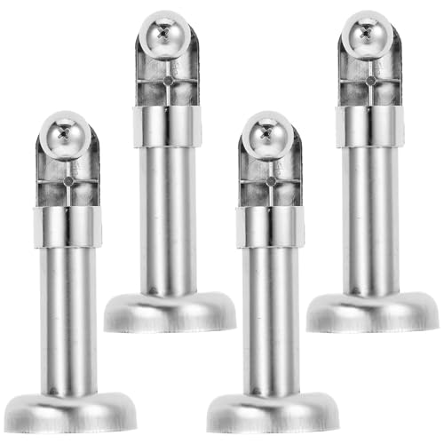 Soportes Premium Particiones Baño TOYANDONA Acero Inoxidable 304 Acabado Plata