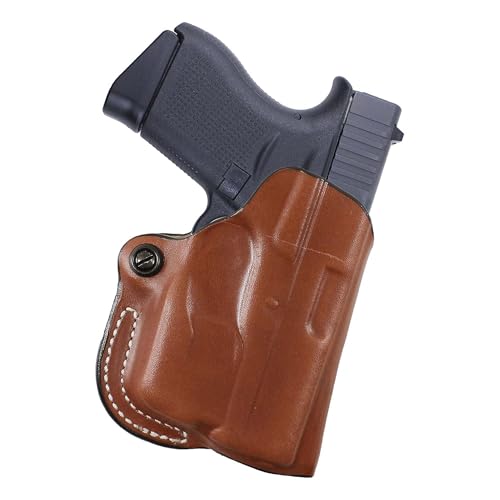 DeSantis Mini Scabbard, Tan, Right, FITS: Glock 43 W/STREAMLIGHT TLR-6, Glock 43X W/STREAMLIGHT TLR-6