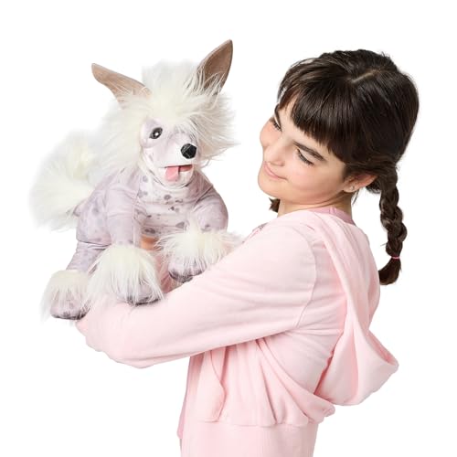 Folkmanis Chinese Crested Dog Hand Puppet by Folkmanis - Used condition - Image 5