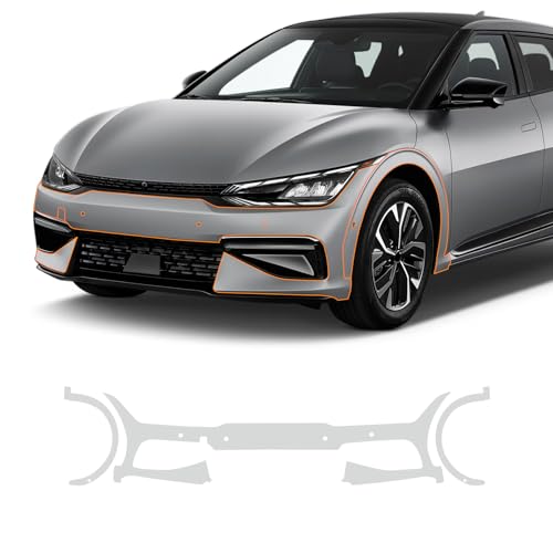 Film de protection de peinture Kia EV6 GT TPU PPF transparent accessoires arceau avant roue 2022
