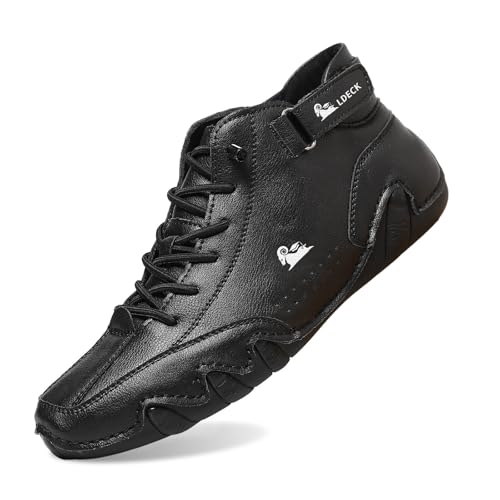 Zapatos descalzos Vogany Zapatos ortopédicos transpirables Zapatos ortopédicos ergonómicos descalzos, Negro , 45 EU