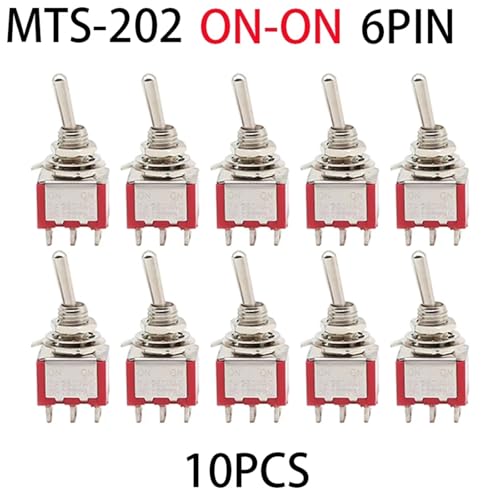 Interruptor SPDT de 6mm con retención y tres posiciones estables 2