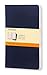 Moleskine CH216 - Set de 3 cuadernos a rayas, grandes, color azul marino