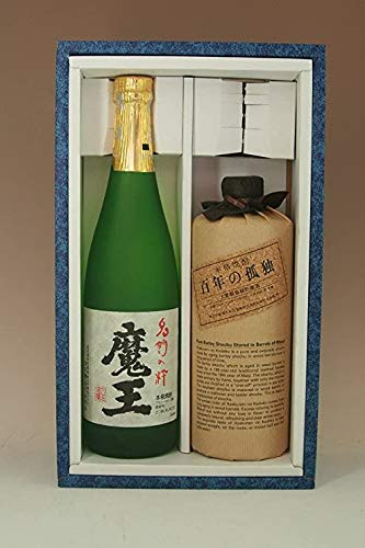 Amazon.co.jp: 百年の孤独720ml+魔王720ml飲み比べ豪華ギフト2本セット 