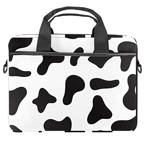 Housse sac à bandoulière pour ordinateur portable 13.3 et 14.5 pouces sacoche vache