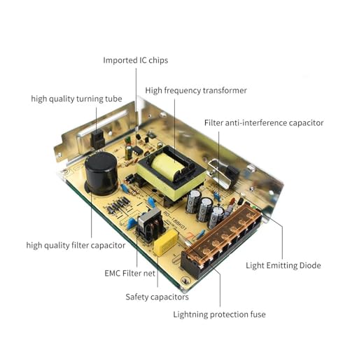 Alimentation électrique SMPS 5V transformateur AC DC 220V 12A - 6