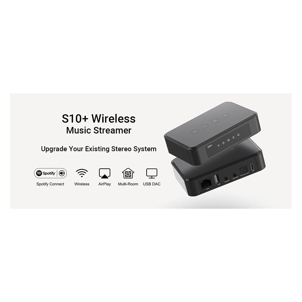 S10 + sans Musique Streamer 3.5mm Jack Aux Bluetooth Audio Récepteur pour PC Audio Jack Adaptateur AUX sans