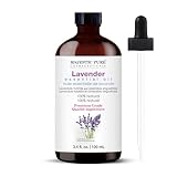 MAJESTIC PURE Lavender Essential Oil | 100% Pure and Natural | Premium Grade Essential Oils for Hair Care, Home Diffusers, Skin, Aromatherapy, Massage and Humidifiers | 3.4 Fl Oz