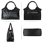 KOGTLA Vegan Leather Purses for Women with Detachable Satchel Strap, Ladies Handbags, Tote Hobo Bags with Top Handle - Image 3
