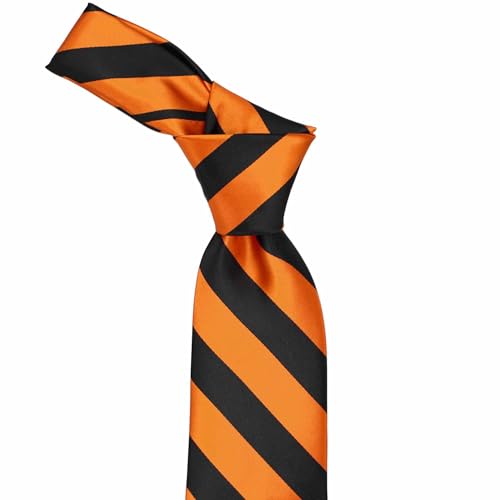 Image of tiemart Men's Striped Tie Standard Length