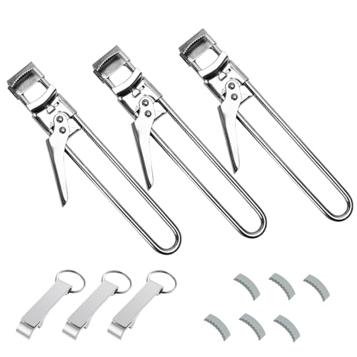3-Pack Stainless Steel Jar Opener