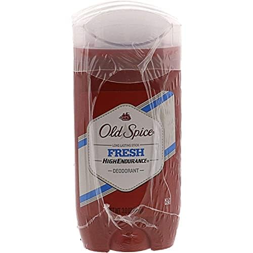 old spice high endurance deodorant, long lasting stick, fresh. fresh 3 ounce (pack of 1)