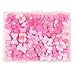 Resin Charms Slime Charms 50Pcs Pink Cute Resin Bow Embellishments Bulk Mixed Ornament Decorations Accessories