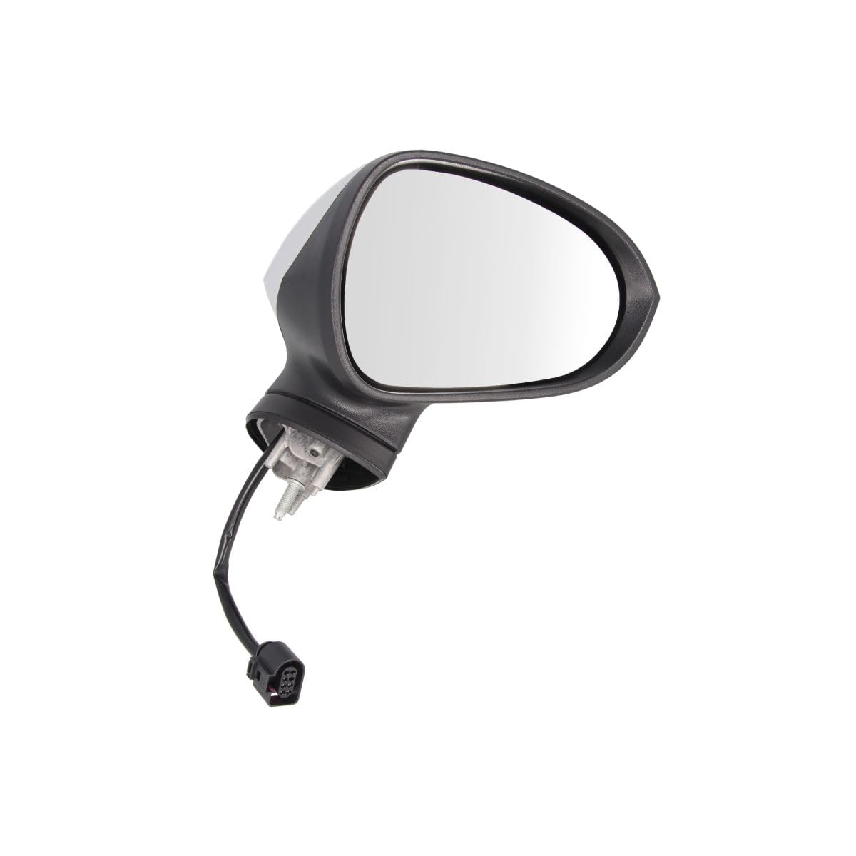 BLIC 5402-10-2002296P Espejo retrovisor térmico convexo derecha Compatible con SEAT Ibiza IV Hatchback 6J5, 6P1 Leon II Hatchback 1P1 Ibiza IV Sportcoupe 6J, 6P