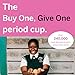 Pixie Cup - Soft, Safe, Reusable Menstrual Cup - Ranked 1 for The Best Tampon Alternative - 100% Medical-Grade Silicone Period Cup for Feminine Care - Buy One We Give One (XL)