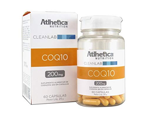 Coenzima Q10 - coq10-200mg - 60 Cápsulas -Atletica Nutrition