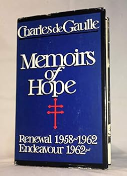 Hardcover Memoirs of hope: renewal, 1958-62; endeavour, 1962- ; Book