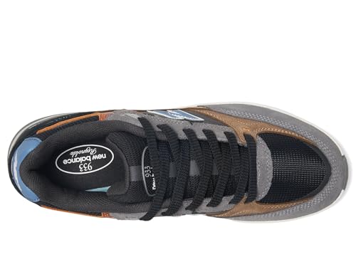 New Balance Men's Andrew Reynolds 933 Skate Shoe, Castlerock, 122